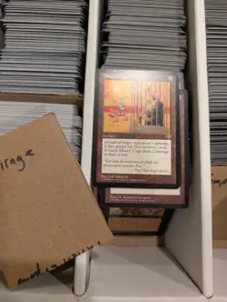 MTG | 4-Row Box Vintage Bulk | Tempest, Mirage, Visions, Alliances etc | LP/MP - Image 15