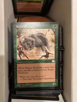 MTG | 4-Row Box Vintage Bulk | Tempest, Mirage, Visions, Alliances etc | LP/MP - Image 19