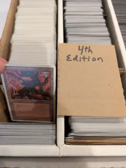 MTG | 4-Row Box Vintage Bulk | Tempest, Mirage, Visions, Alliances etc | LP/MP - Image 3