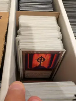 MTG | 4-Row Box Vintage Bulk | Tempest, Mirage, Visions, Alliances etc | LP/MP - Image 8