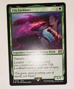 MTG Tifa Lockhart 0206 Final Fantasy Non Foil Rare - Image 3