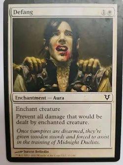 MTG Magic The Gathering Card Defang Enchantment Aura White Avacyn Restored - Image 1