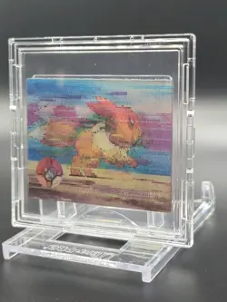 NM- Pokemon Card Eevee Meiji 3D Lenticular Japanese - Image 22