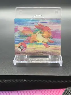 NM- Pokemon Card Eevee Meiji 3D Lenticular Japanese - Image 7