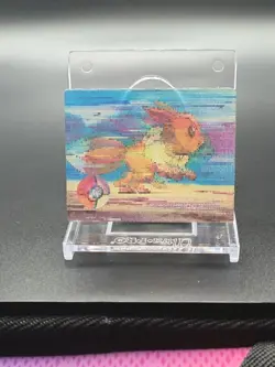 NM- Pokemon Card Eevee Meiji 3D Lenticular Japanese - Image 8