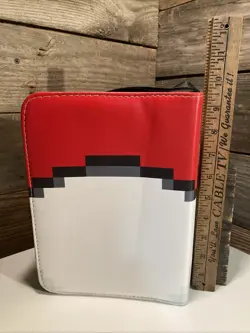 Trading Card Binder Only TCG Game Pokemon 400 Cards w/ 50 Removable Sleeves - Image 2