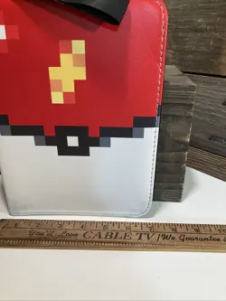 Trading Card Binder Only TCG Game Pokemon 400 Cards w/ 50 Removable Sleeves - Image 3