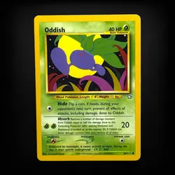 Pokemon TCG Neo Genesis Oddish #068/111 Common LP - Image 1