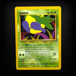 Pokemon TCG Neo Genesis Oddish #068/111 Common LP - Image 3