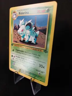 Nidorina 40/64 - 1st Edition Jungle WoTC Vintage 1999 Pokemon TCG - LP - Image 8