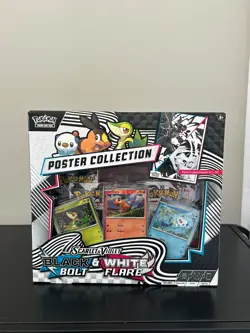 POKEMON  BLACK BOLT WHITE FLARE POSTER COLLECTION BOX  SEALED !!**ERROR CARD**!! - Image 4