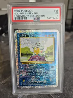 Squirtle 95/110 Legendary Collection Reverse Holo - Image 1