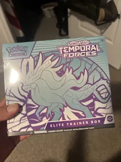 Pokemon Scarlet and Violet Temporal Forces Elite Trainer Box (ETB) Factory Seal - Image 1