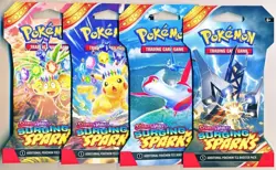 Pokemon Scarlet & Violet Surging Sparks Sealed Blister Booster Pack - Free Ship - Image 1