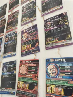Lot Of 16 DRAGON BALL Z GT DBZ DBS HEROES CARD PRISM HOLO CARD JAPAN ** - Image 11