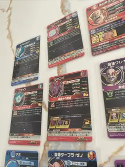 Lot Of 16 DRAGON BALL Z GT DBZ DBS HEROES CARD PRISM HOLO CARD JAPAN ** - Image 12