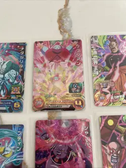 Lot Of 16 DRAGON BALL Z GT DBZ DBS HEROES CARD PRISM HOLO CARD JAPAN ** - Image 6