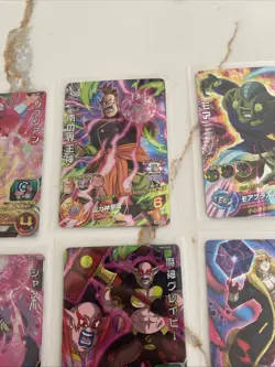 Lot Of 16 DRAGON BALL Z GT DBZ DBS HEROES CARD PRISM HOLO CARD JAPAN ** - Image 7