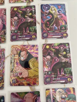 Lot Of 16 DRAGON BALL Z GT DBZ DBS HEROES CARD PRISM HOLO CARD JAPAN ** - Image 9