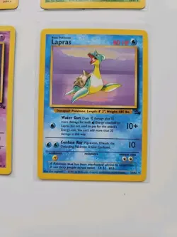 Pokemon TCG Vintage WOTC Fossil Rare Haunter Lapras Card Lot - Image 4