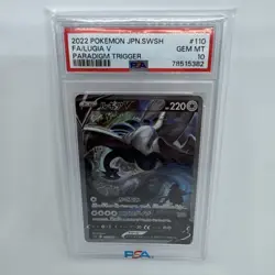 PSA 10 Lugia V Alt Art Silver Tempest 110/098 SR Japanese Pokemon Card 2022 - Image 1