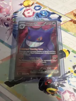PokÃ©mon TCG Gengar EX Temporal Forces Tef Ultra Rare Card 193/162 Pristine  - Image 1