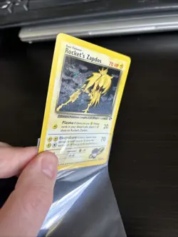 Rocket's Zapdos 15/132 Gym Challenge Holo Pokemon Card WOTC - Image 6