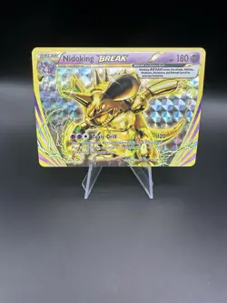 XY Evolutions Nidoking BREAK 46/108 HOLO Pokemon Card - Image 1