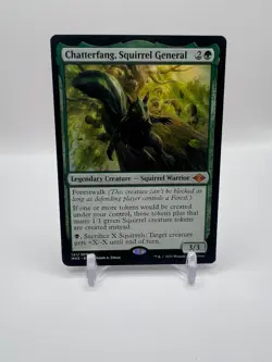 Chatterfang, Squirrel General - Modern Horizons 2  - Regular Mythic MTG #151 - Image 1