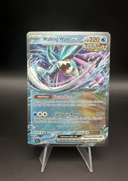 Pokemon Card Walking Wake ex 050/162 Temporal Forces Near Mint - Image 1
