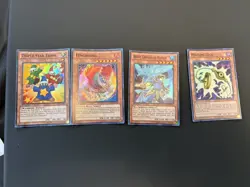 Vintage Holo YU-GI-OH! MIXED LOT 1ST ED X8 LIMITED ED X 1 + 1  = 10 Card Lot - Image 3