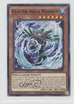 Glacier Aqua Madoor 1st Ed. YuGiOh Dawn of Majesty #DAMA-EN023 0rq9 - Image 1