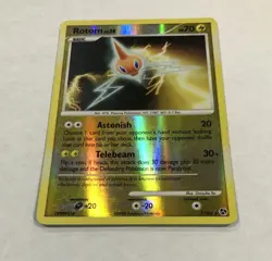 PokÃ©mon ROTOM Card 7/106 Reverse Holo Rare Great Encounters Unlimited Light Play - Image 2