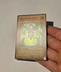 Yugioh Man-Eater Bug LOB-108 Super Rare Faded MP - Image 4