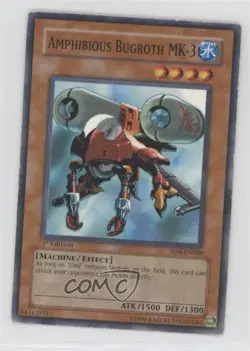 Amphibious Bugroth MK-3 1st Ed. YuGiOh Fury From the Deep Structure Deck nh3 - Image 1