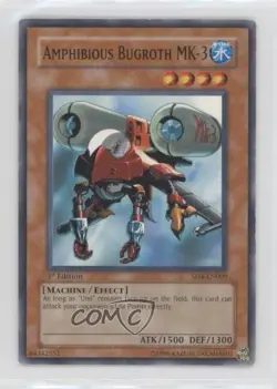 Amphibious Bugroth MK-3 1st Ed. YuGiOh Fury From the Deep Structure Deck 0nr3 - Image 1