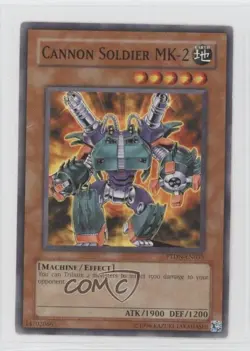 Cannon Soldier MK-2 Unlimited YuGiOh Phantom Darkness #PTDN-EN035 2008 13lr - Image 1