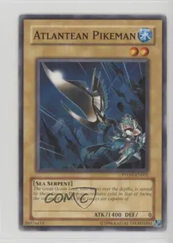 Atlantean Pikeman Unlimited YuGiOh Phantom Darkness #PTDN-EN002 2008 0kb5 - Image 1