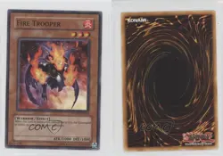 Fire Trooper Unlimited YuGiOh Phantom Darkness #PTDN-EN013 2008 0kb5 - Image 3