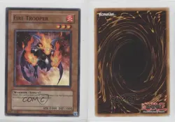 Fire Trooper Unlimited YuGiOh Phantom Darkness #PTDN-EN013 2008 0kb5 - Image 3
