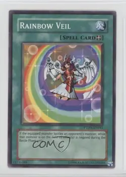 Rainbow Veil Unlimited YuGiOh Phantom Darkness #PTDN-EN045 2008 0kb5 - Image 1