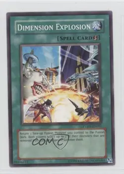 Dimension Explosion Unlimited YuGiOh Phantom Darkness #PTDN-EN051 2008 0kb5 - Image 1