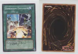 Dimension Explosion Unlimited YuGiOh Phantom Darkness #PTDN-EN051 2008 0kb5 - Image 3