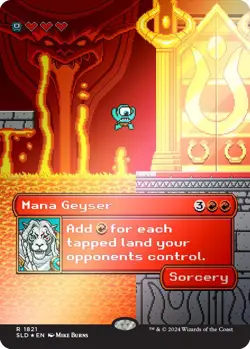 Mana Geyser (Rainbow Foil) Secret Lair Drop Foil - Image 1