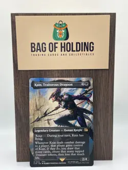 Kain, Traitorous Dragoon - 0316 - Borderless- Final Fantasy - NM -  Magic - MTG - Image 1