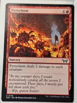 Pyroclasm - Duskmourn - Magic the Gathering MTG Nice! - Image 1