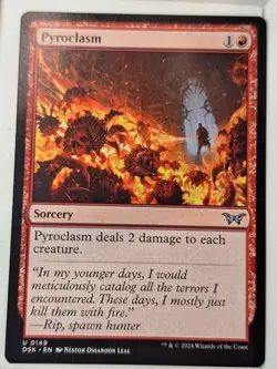 Pyroclasm - Duskmourn - Magic the Gathering MTG Nice! - Image 3