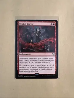 MTG Uncivil Unrest MOC 0035 R NM Regular - Image 1