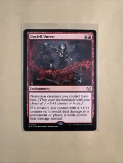MTG Uncivil Unrest MOC 0035 R NM Regular - Image 2