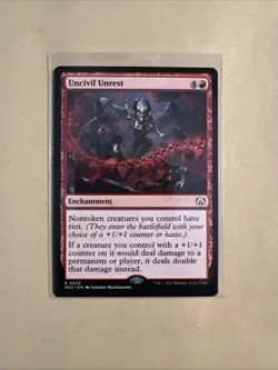 MTG Uncivil Unrest MOC 0035 R NM Regular - Image 6